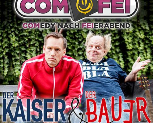 COMFEI - Comedy nach Feierabend am 26.3.2019 bei T-Shirt-Drucker.de